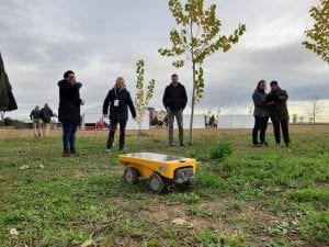 Muestra de un robot en Datagri